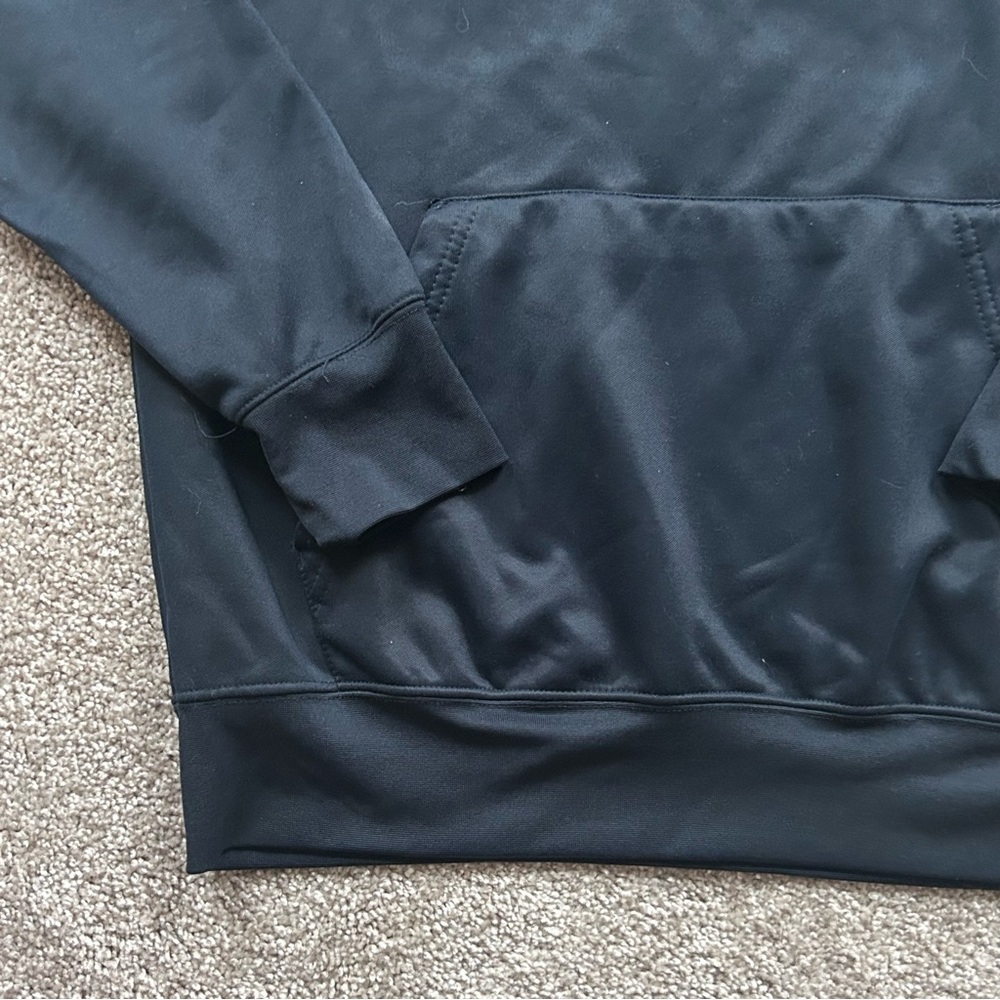 University of Akron Zip Navy Blue Hoodie Sweatshirt Size Medium - Picture 3 of 8